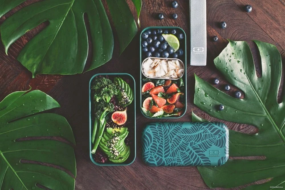 Monbento Monbento Bento Original Graphic Jungle žalia