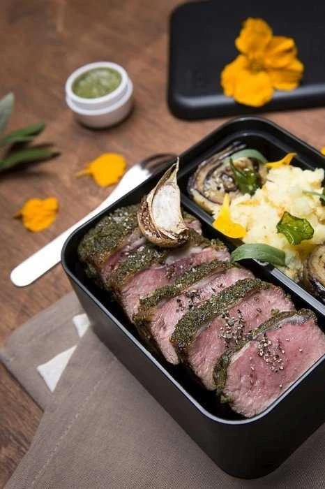 Monbento Bento Square Juodas Onyx juoda