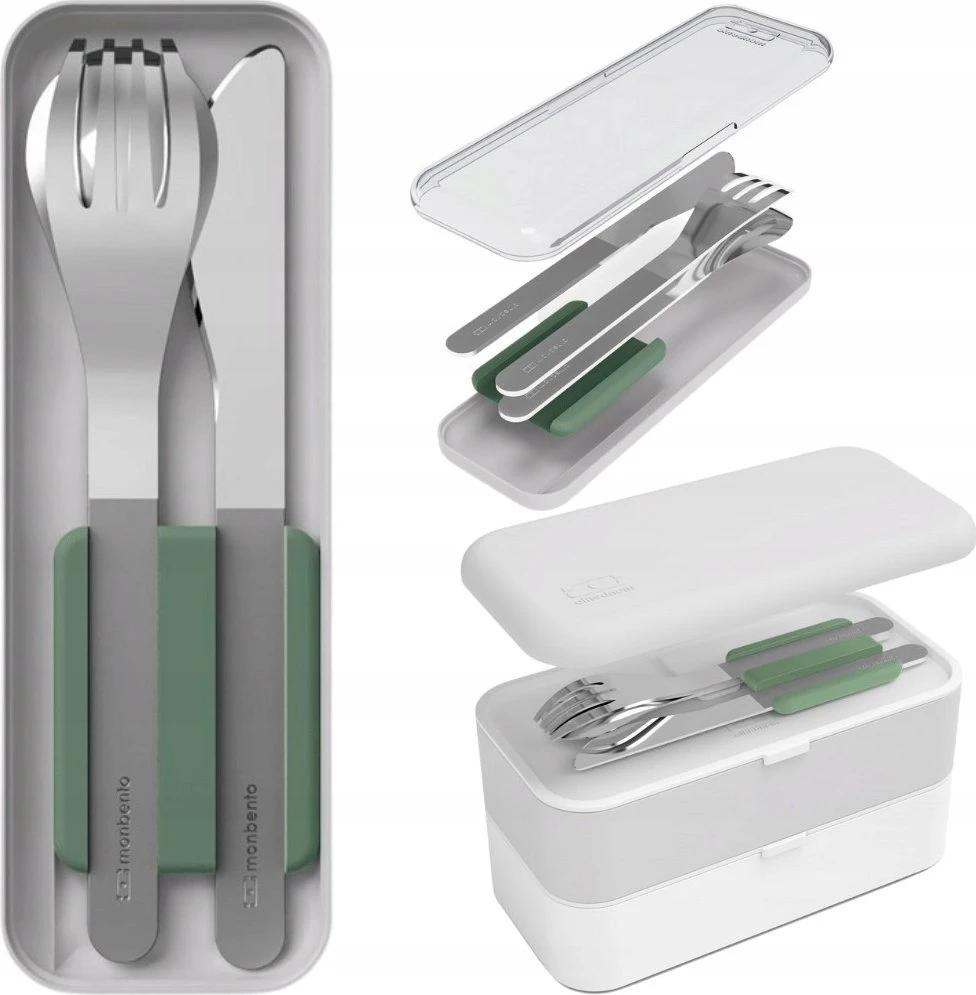 Monbento Slim Box žalia