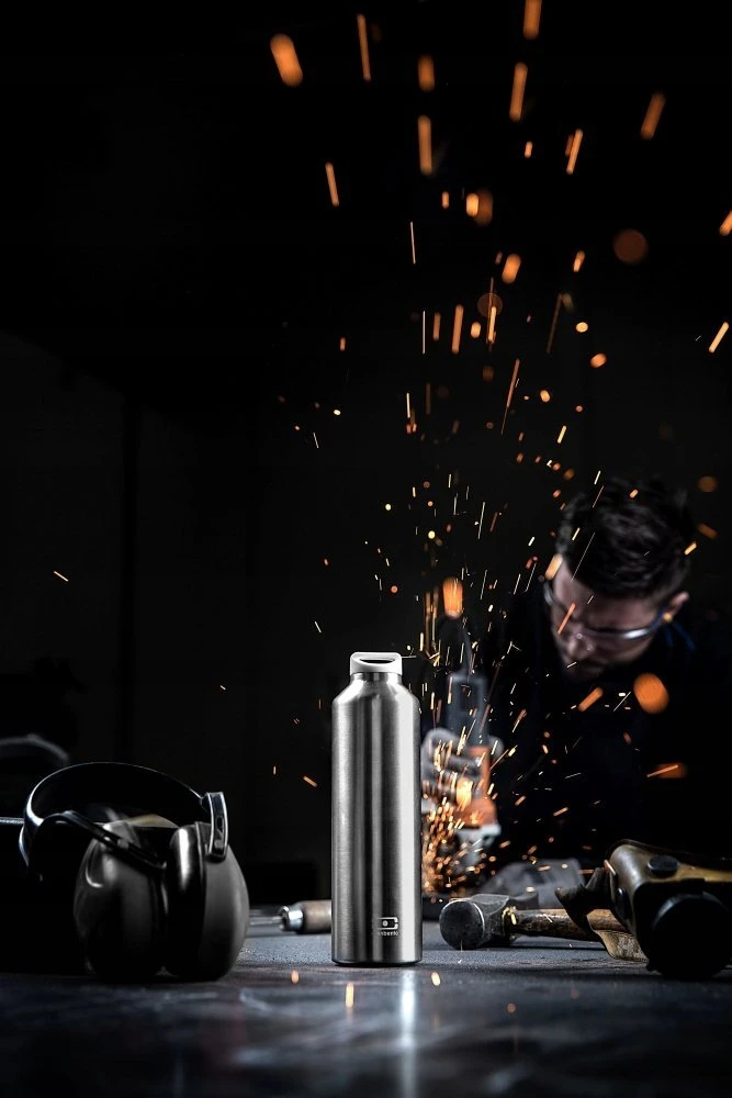 Gertuvė Monbento Steel sidabrinė