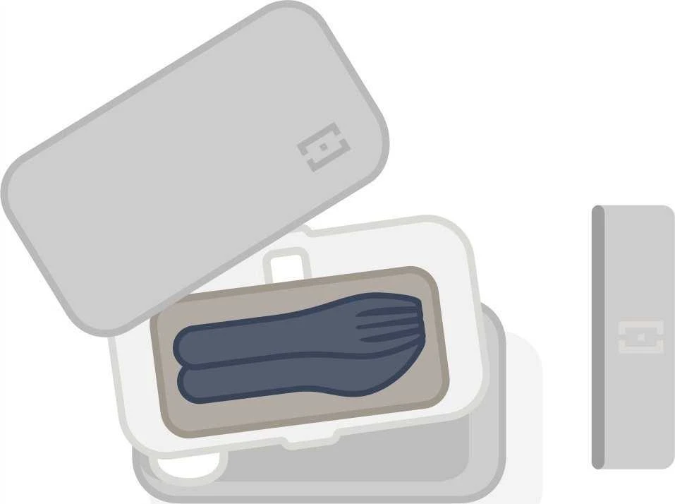 Monbento Pocket Color mėlyna