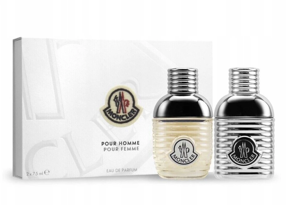 Moncler Pour Femme EDP rinkinys moterims (EDP Pour Femme 7,5 ml + EDP Pour Homme 7,5 ml)