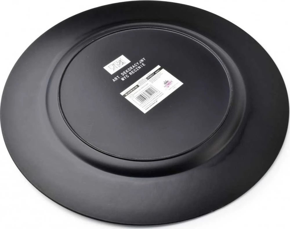 Mondex Polėkštė 33cm , aukso spalvos su rožėmis