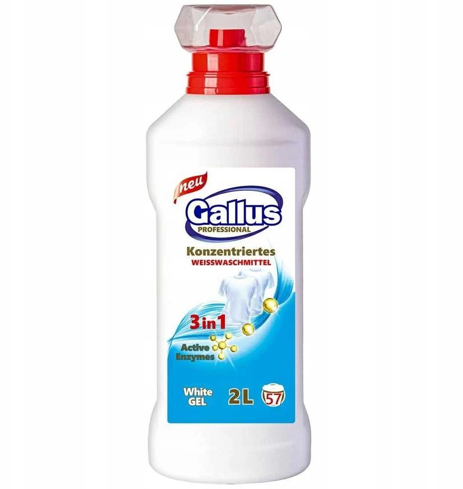 Mondex GALLUS Prausimosi gelis 2L 57p 3in1 Baltas