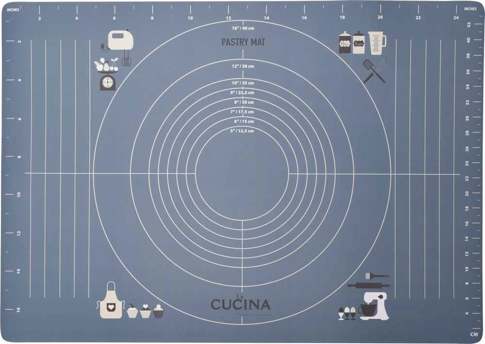 Mondex Mėlyna Baking mat, 45 x 65 cm, mėlynas