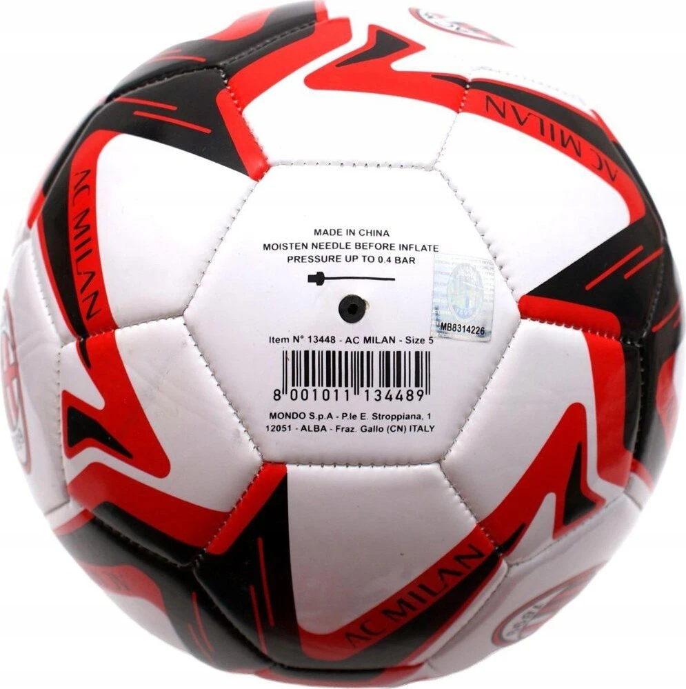 futbolo kamuolys AC Milan 5 dydis