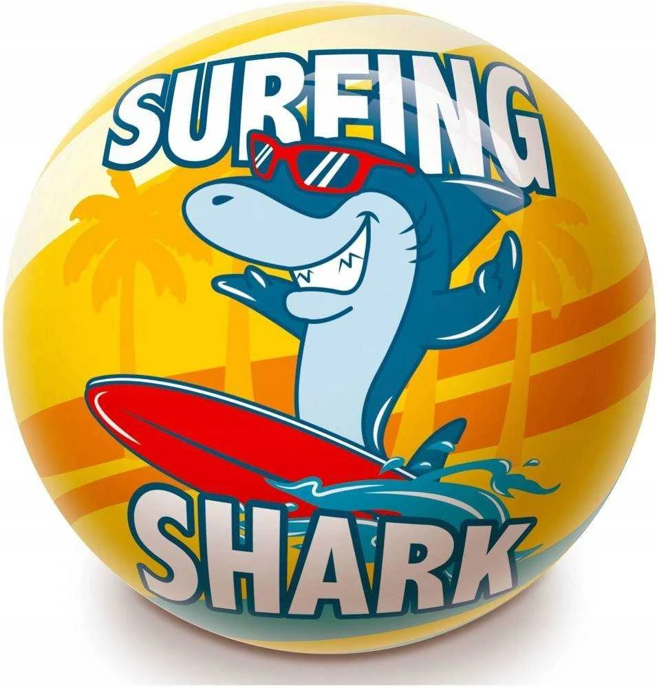 Vaikiškas kamuolys Mondo Surfing Shark 26077, 22 cm