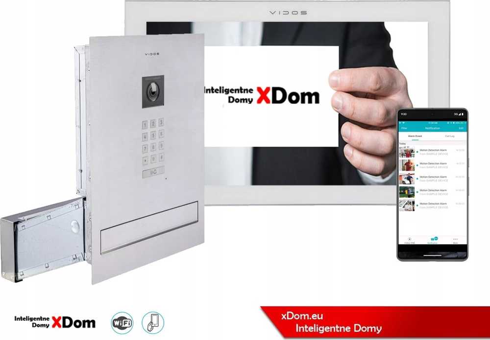 Vaizdo domofono monitorius VIDOS X M14W-X