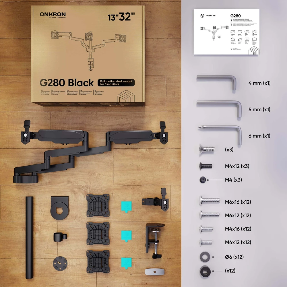 Onkron Stalo laikiklis monitoriui 13''-32'' G280-B (G280-B)