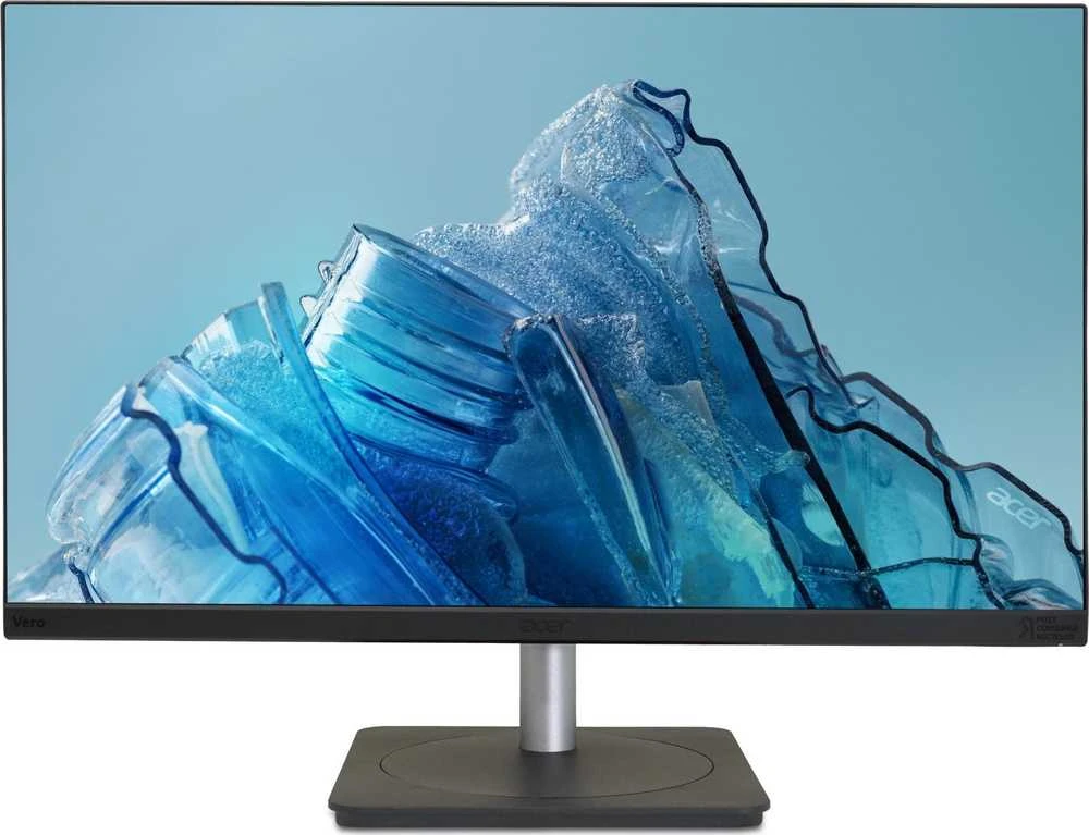 Monitorius „Acer Vero CB273UEbemipruzxv“ – 27 colių | IPS | QHD 2560x1440 | 75 Hz | 99 % sRGB | HDR10 | 2x USB-C | RJ-45 | 4x USB šakotuvai | „Pivot“ | Aukščio reguliavimas 120 mm | EPEAT Sidabrinis | Juodas