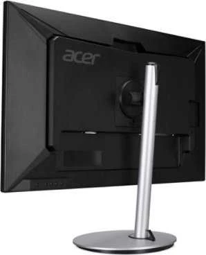 Monitorius Acer CB322QKsemipruzx - 31.5" | IPS | 4K UHD | HDR10 | 99% sRGB | USB-C 65W | RJ-45 | 2x USB 3.0 Hub | KVM | Pivot | Height Adjust 150 mm | EPEAT Sidabrinis | Sidabrinė