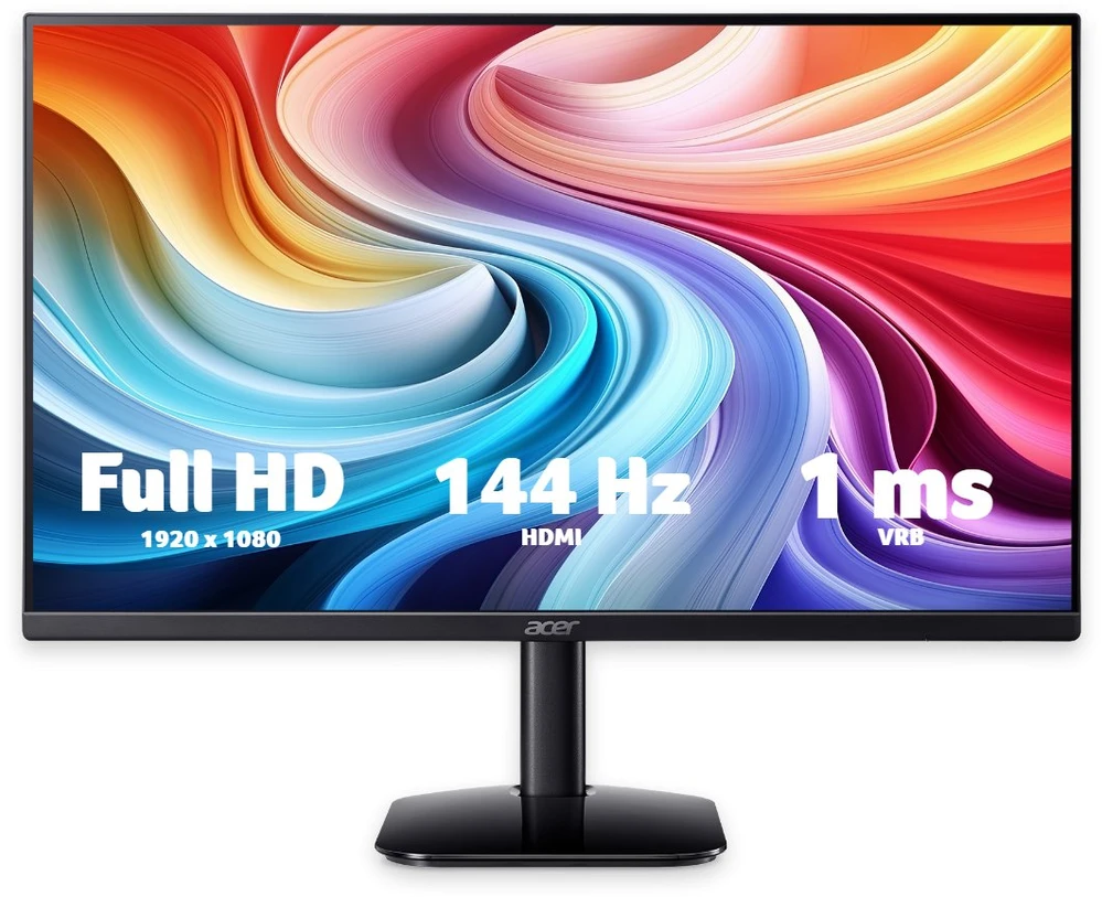 Monitorius „Acer Nitro KA242YP0BI“ – 144 Hz | „Full HD“ | VA | 23,8 colio