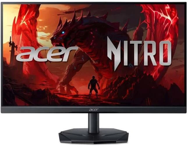 Monitorius ACER Nitro KG241YX3bip 23.8inch VA ZeroFrame 16:9 200Hz 2ms/0.5ms 250nits HDMI DisplayPort HDR10 FreeSync Juodas