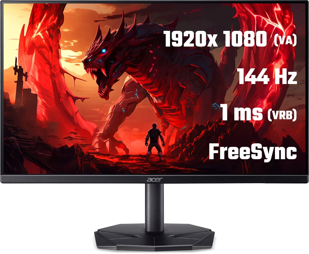Monitorius Acer Nitro KG270P0bi - 144Hz | Full HD | VA | 27" | 1ms