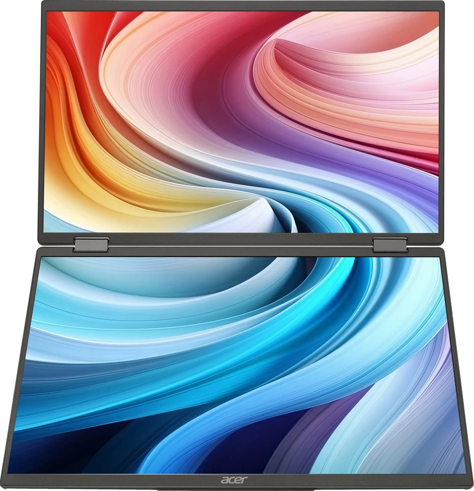 Monitorius Acer | PD163QBMIUUX PD3 Series | 16 " | IPS | 16:9 | 60 Hz | 8 ms | 1920 x 1080 pikselių | 250 cd/m² | HDMI jungtys quantity 1 | Juodas