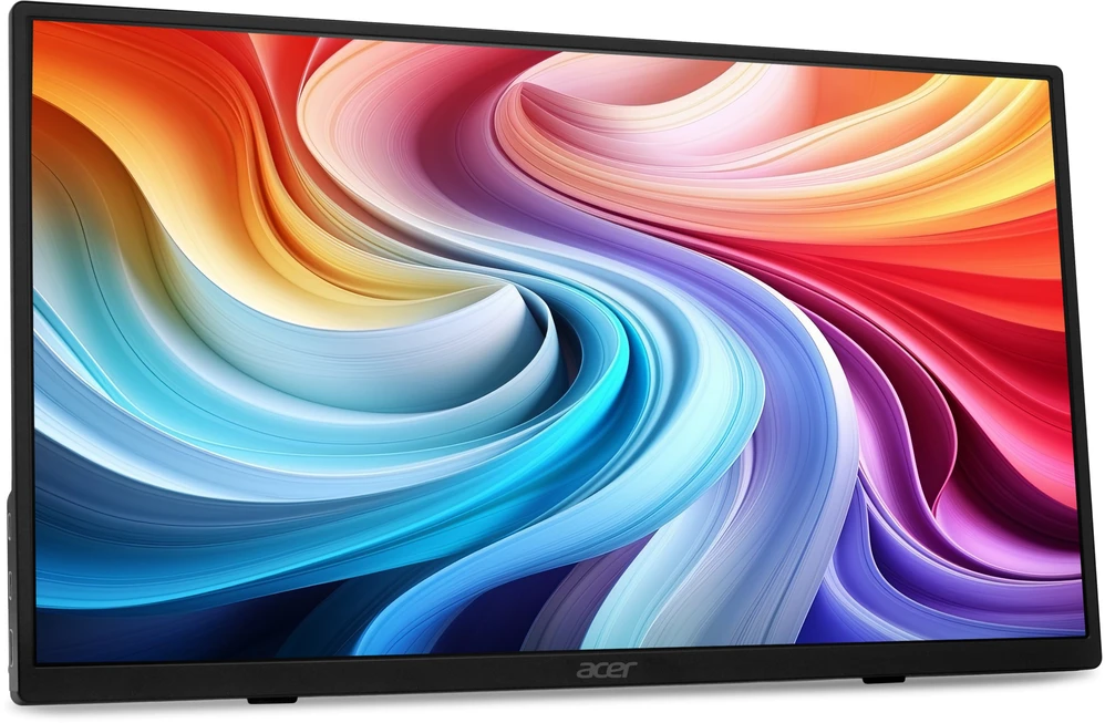 Monitorius „Acer PM161QTBMIUUUX“ – 60 Hz | „Full HD“ | IPS | 15,6 colio | 6 ms | HDR10 | USB-C