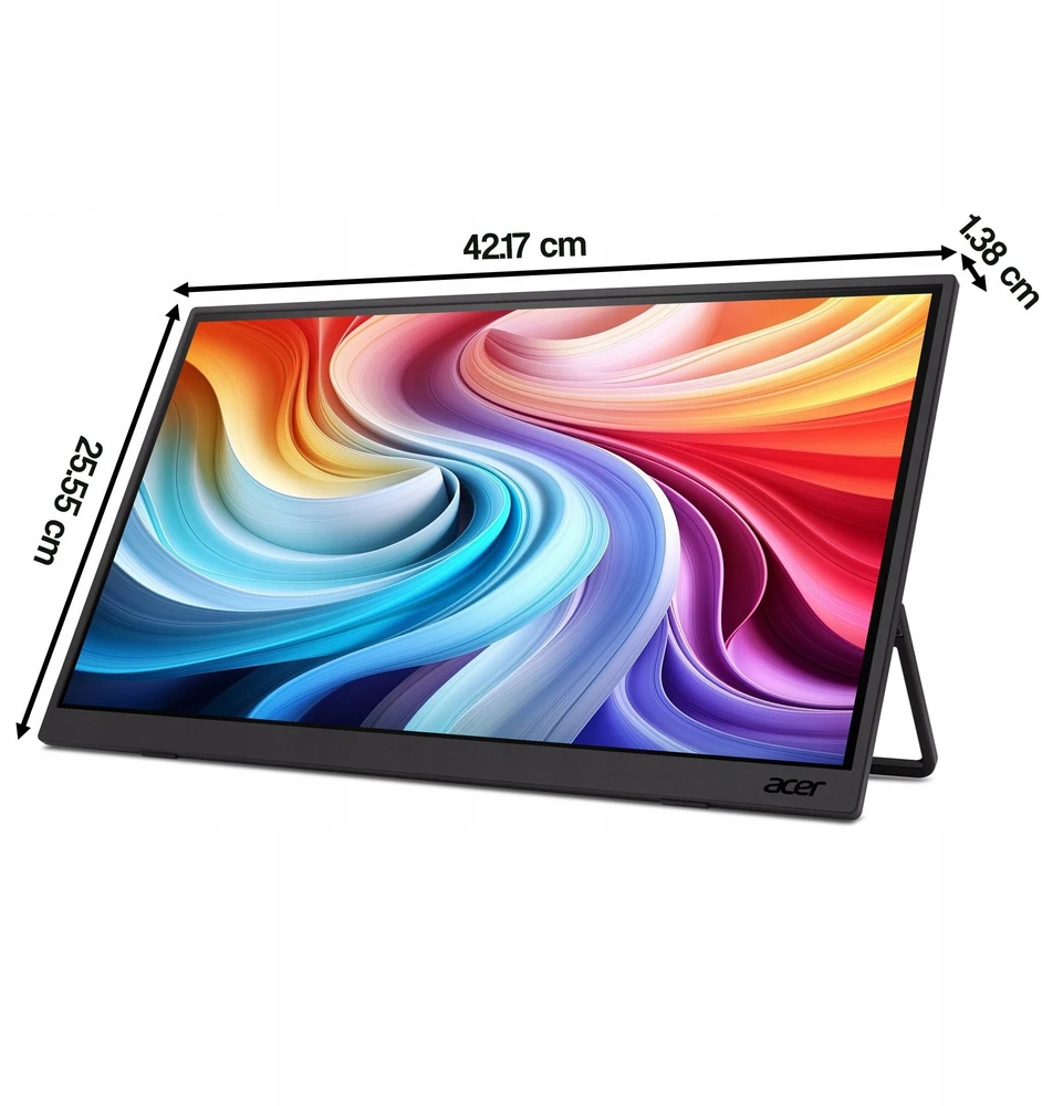 Monitorius „Acer PM191QEbmiuux“ – 100 Hz | „Full HD“ | IPS | 18,5 colio | 7 ms | HDR10 | USB-C