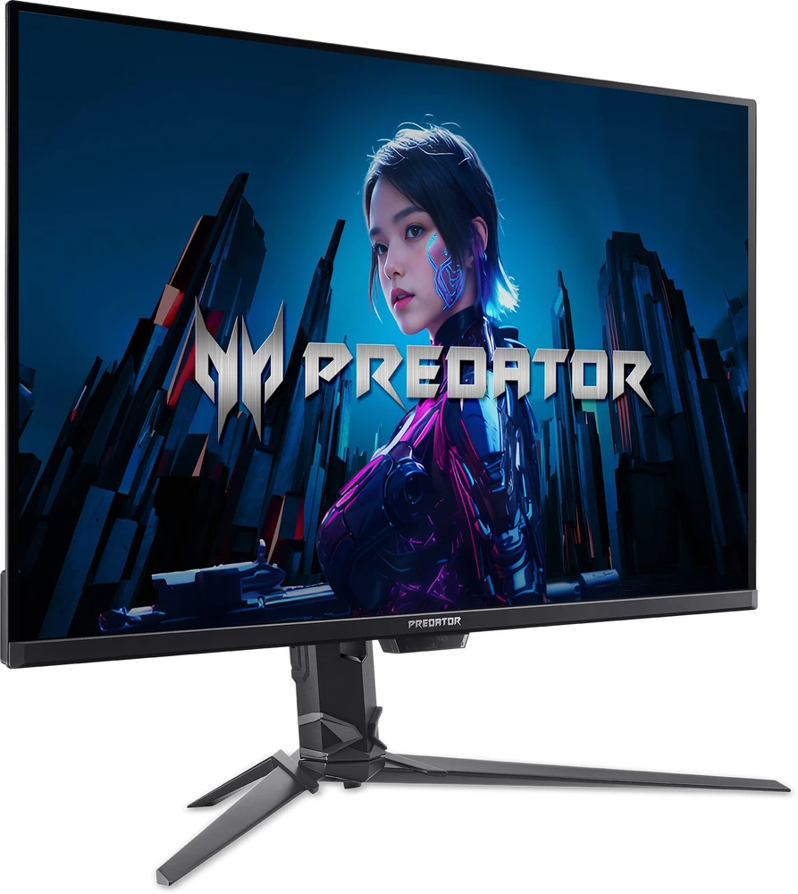 Monitorius „Acer Predator X32X5bmiiphuzx“ – 240 Hz | 4K | QD OLED | 31,5 colio | HDMI 2.1 | DP 1.4 | USB-C | HDR500
