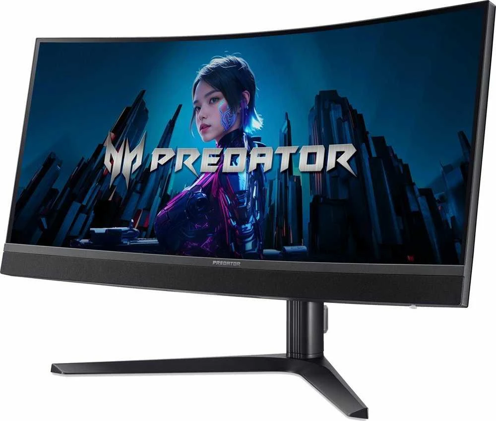 Monitorius Acer Predator X34“ (X34V3bmiiphuzx) 34 col., UWQHD, MiniLED