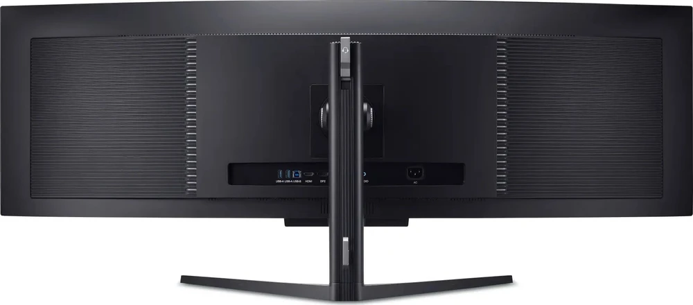 Monitorius ACER Predator X49Xbmipphuzx 49 colių DualQHD OLED 32:9 240Hz 1000cd/m2 HDM2.1 2xDP HUB USB USB C tipo garsiakalbių aukštis