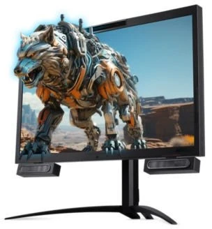 Žaidimų monitorius Acer Predator DS2 3D SpatialLabs View PSV27-2  | 68.6 cm (27") | 3D AHVA | 4K UHD (3840 x 2160) | 160 Hz | 400 cd/m² | DisplayPort, HDMI, USB type C