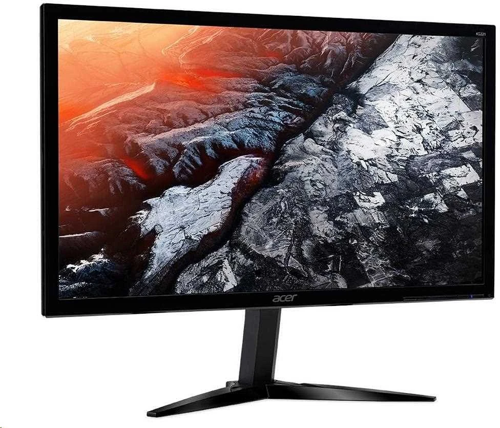 Acer LCD monitorius Nitro KG243YS1bipx, 60 cm (23,8") IPS, 1920x1080 @ 180 Hz, 250 cd/m², 178°/178°, 1 ms, HDMI, DP, FreeSync, VESA, juoda