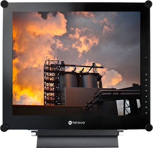 AG Neovo SX-19G, Vaizdo stebėjimo monitorius, Laisvai pastatomas / montuojamas ant sienos, Juodas, 20°, 0–20°, CB, CE, FCC, WEEE, REACH, BSMI