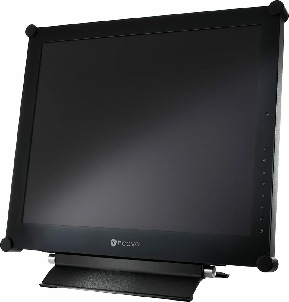 AG Neovo SX-19G, Vaizdo stebėjimo monitorius, Laisvai pastatomas / montuojamas ant sienos, Juodas, 20°, 0–20°, CB, CE, FCC, WEEE, REACH, BSMI