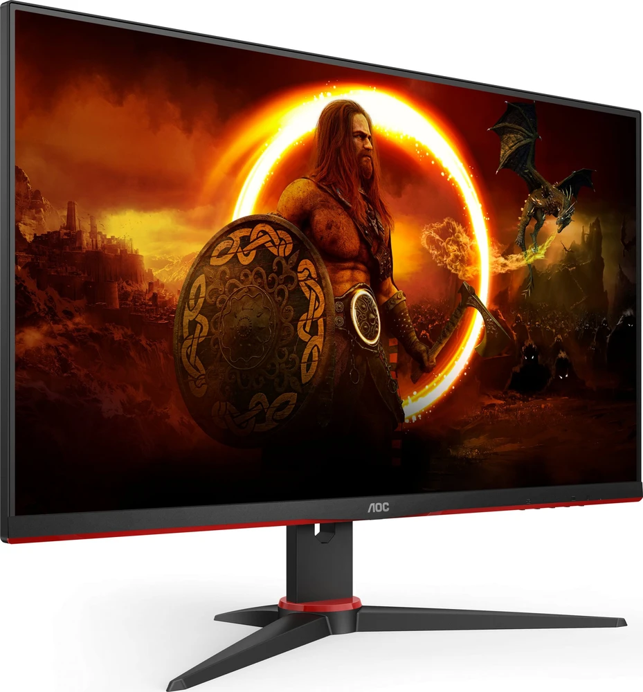 Monitorius AOC 24G2SPAE/BK, 23.8", IPS, FHD (1920x1080), 165 Hz, 1 ms, Freesync Premium, Juodos spalvos