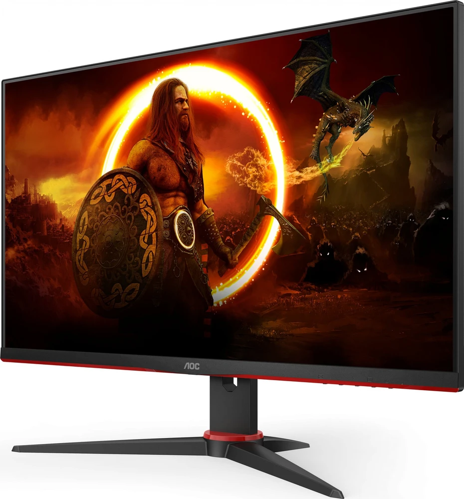 Monitorius AOC 24G2SPAE/BK, 23.8", IPS, FHD (1920x1080), 165 Hz, 1 ms, Freesync Premium, Juodos spalvos