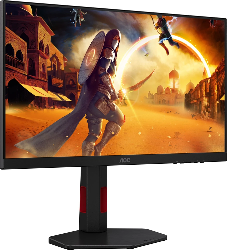 Žaidimų monitorius AOC 24G4ZR, 23.8" Full HD (1920x1080) Fast IPS, 260Hz (OC), 0.3ms MPRT, HDR10, Adaptive Sync