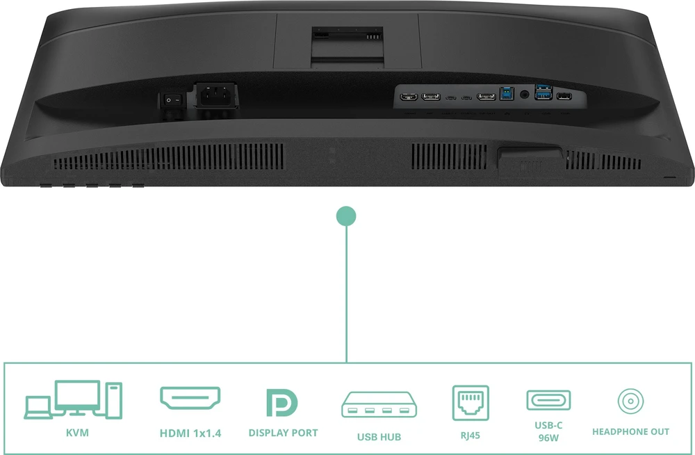 Monitorius AOC 24P4CV - 120Hz | Full HD | IPS | 23.8" | USB-C PD96W