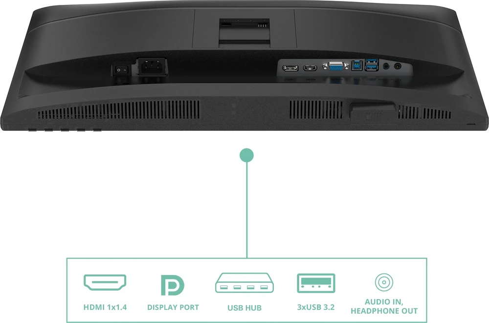 Monitorius AOC 24P4U - 120Hz | Full HD | IPS | 23.8"
