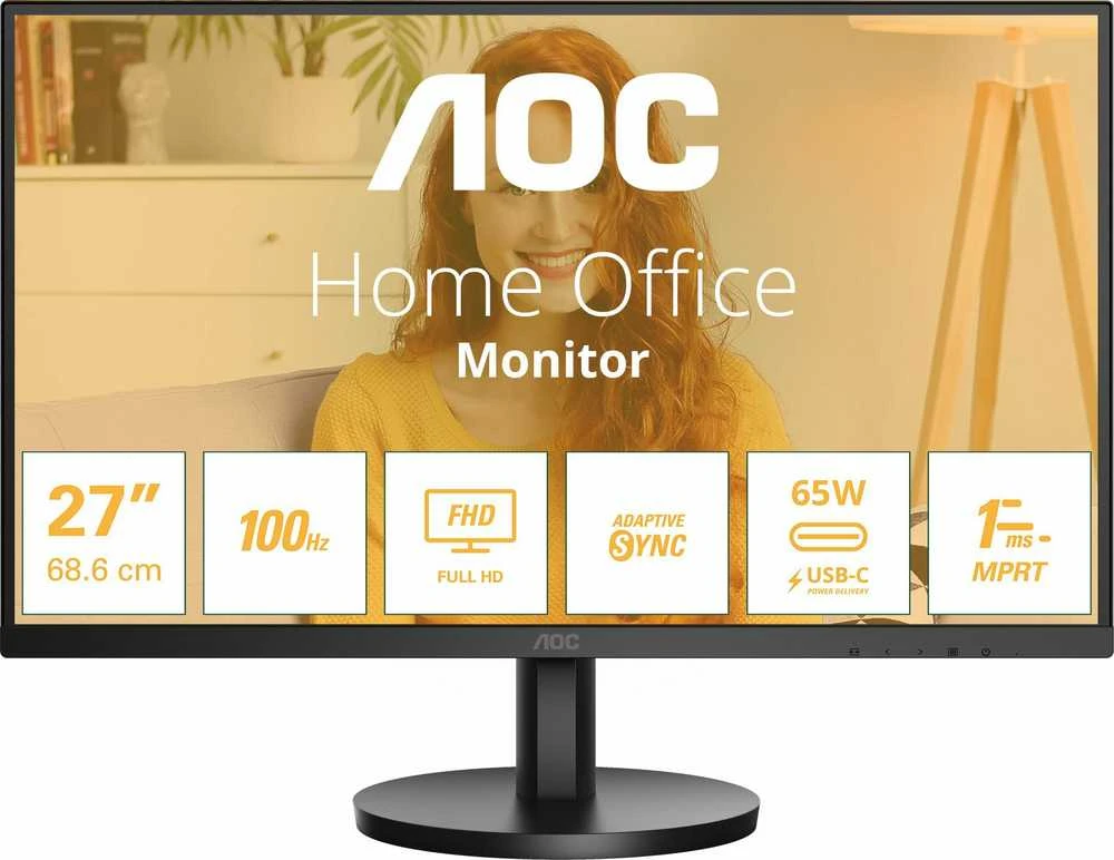 Monitorius AOC 27B3CA2 27inch 1920x1080 HDMI Juodas