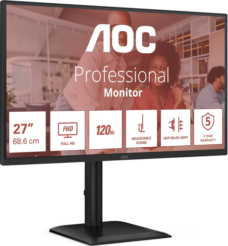 Monitorius AOC 27E4CV - 120Hz | Full HD | IPS | 27"