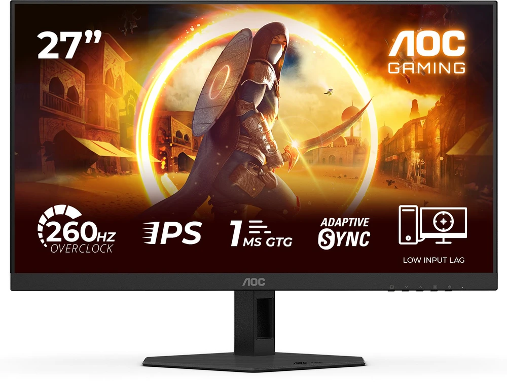 Monitorius AOC 27G4ZRE - 260Hz OC | Full HD | Fast IPS | 27" | 0.3ms MPRT | HDR10