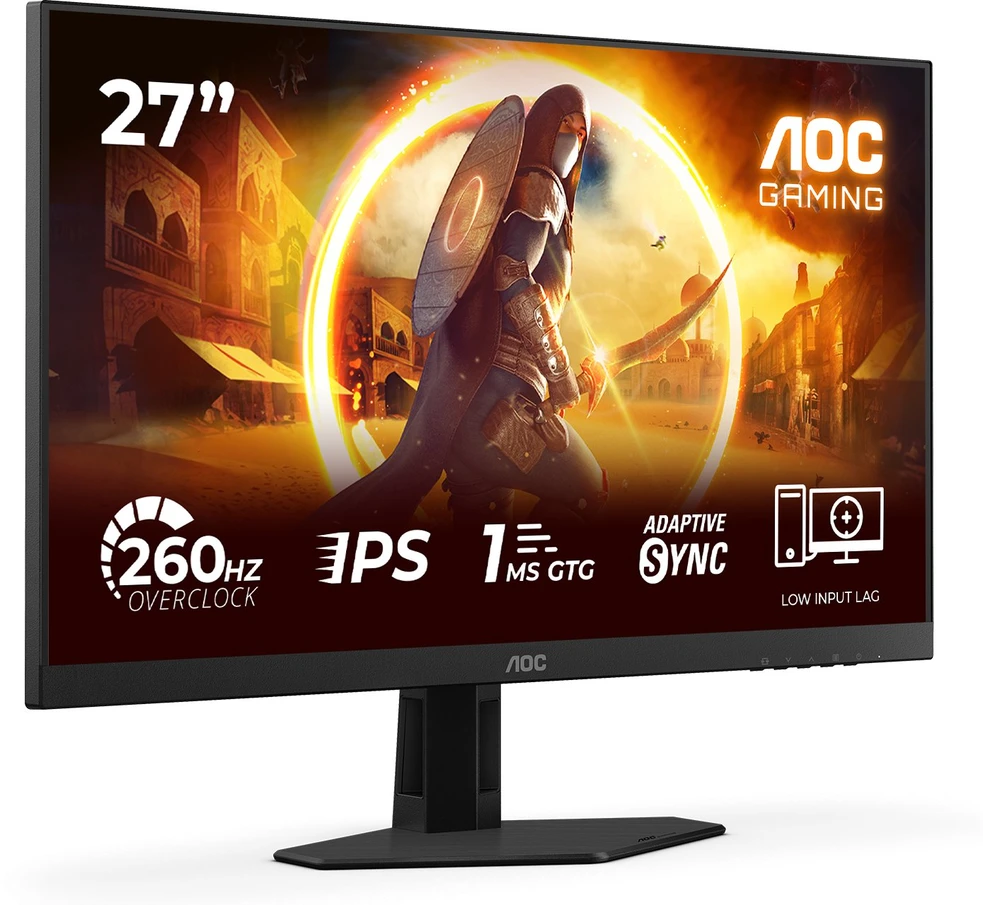 AOC G4 27G4ZREP computer monitorius 68.6 cm (27") 1920 x 1080 pikselių Full HD LCD Juodas, Raudona