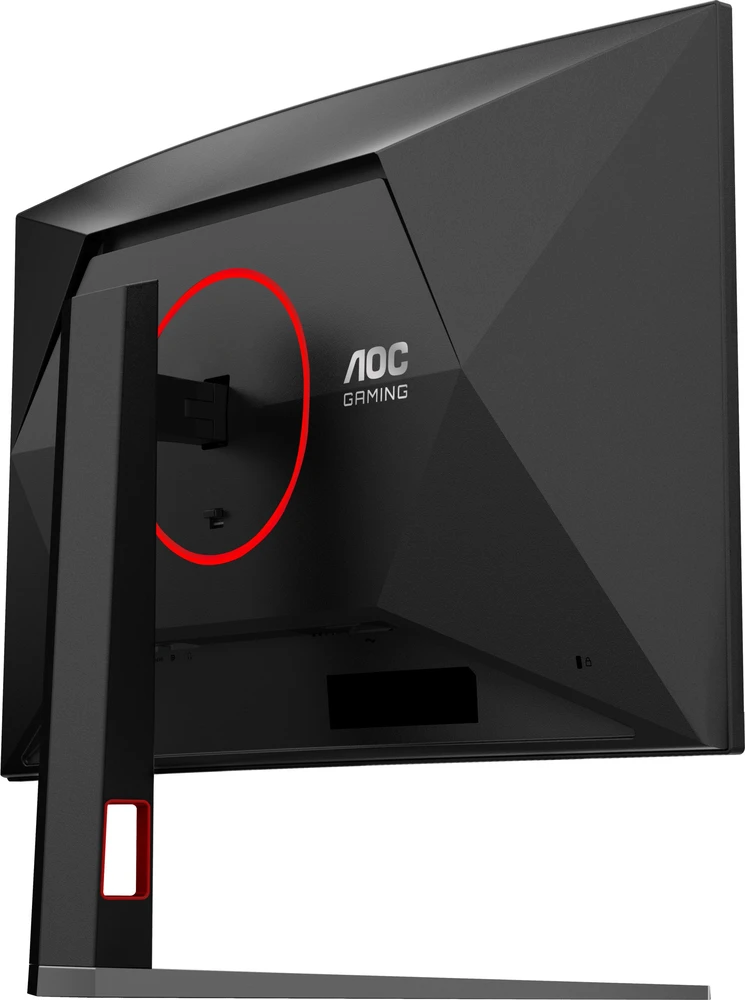 AOC G4 C32G4Z kompiuterio monitorius 80 cm (31.5″) 1920 x 1080 pikseliai „Full HD“ LCD Juoda, Raudona