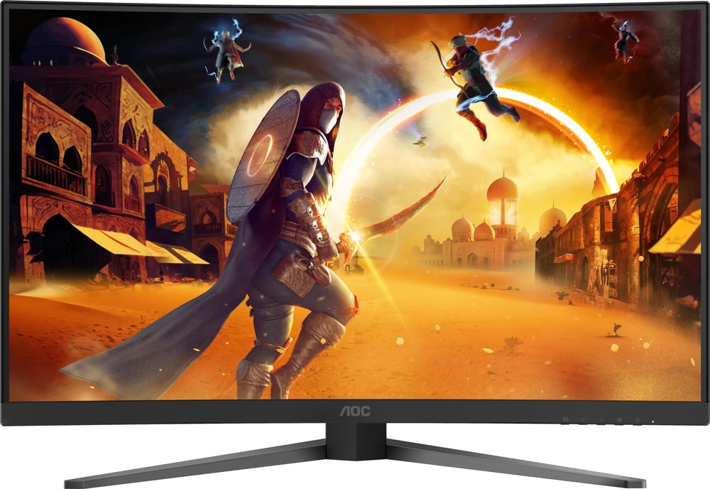 AOC G4 C32G4Z kompiuterio monitorius 80 cm (31.5″) 1920 x 1080 pikseliai „Full HD“ LCD Juoda, Raudona