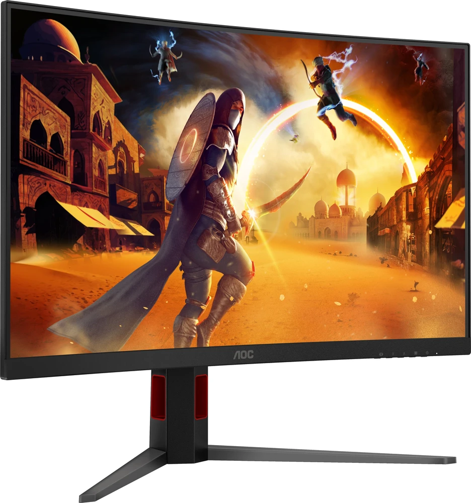AOC G4 C32G4Z kompiuterio monitorius 80 cm (31.5″) 1920 x 1080 pikseliai „Full HD“ LCD Juoda, Raudona