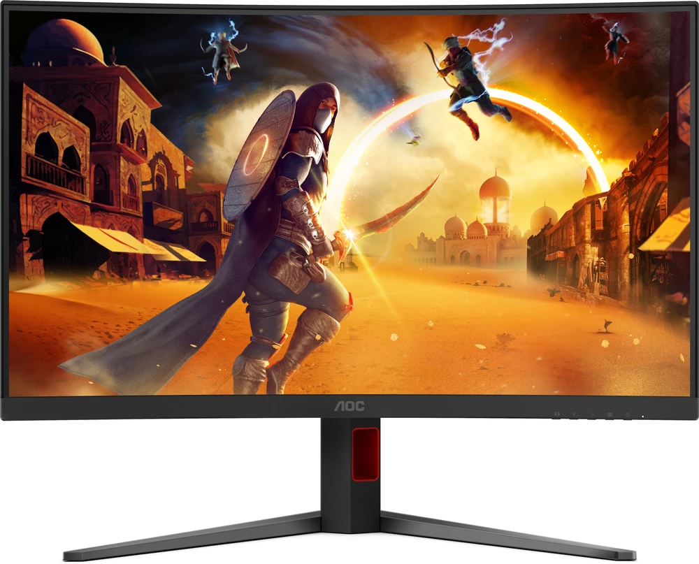 AOC G4 C32G4Z kompiuterio monitorius 80 cm (31.5″) 1920 x 1080 pikseliai „Full HD“ LCD Juoda, Raudona