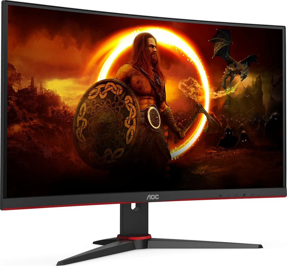 Monitorius AOC C27G2E/BK, 27'', VA, 1920 x 1080, 165 Hz, 1 ms