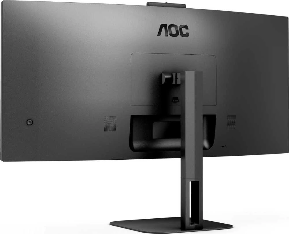 Monitorius AOC CU34V5CW 34 colių UWQHD VA CURVED TURI WEBCAM DP/HDMI/USB-C PD 65W