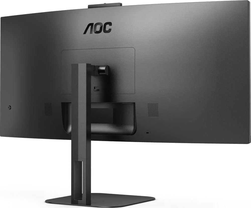 Monitorius AOC CU34V5CW 34 colių UWQHD VA CURVED TURI WEBCAM DP/HDMI/USB-C PD 65W