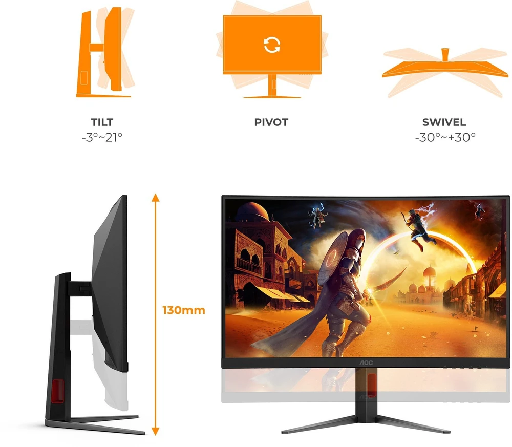 Monitorius AOC C27G4Z2