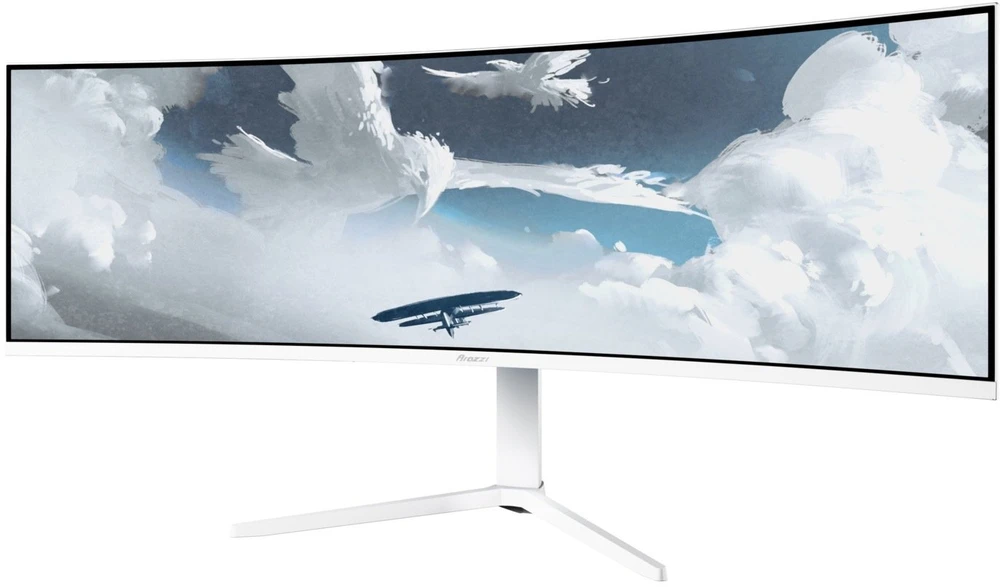 Monitorius Arozzi | Nova | 49 " | VA | 32:9 | 165 Hz | 4 ms | 5120 x 1440 pikselių | 350 cd/m² | HDMI jungtys quantity 2 | Baltas