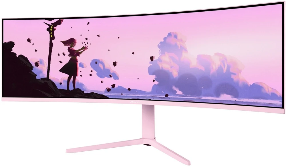 Monitorius Arozzi | Nova | 49 " | VA | 32:9 | 165 Hz | 4 ms | 5120 x 1440 pikselių | 350 cd/m² | HDMI jungtys quantity 2 | Rožinė