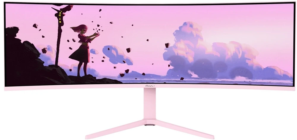 Monitorius Arozzi | Nova | 49 " | VA | 32:9 | 165 Hz | 4 ms | 5120 x 1440 pikselių | 350 cd/m² | HDMI jungtys quantity 2 | Rožinė