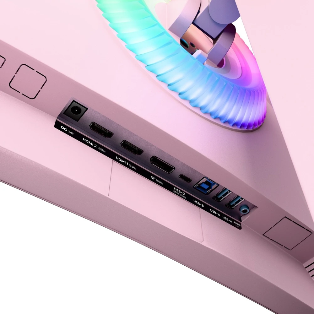 Monitorius Arozzi | Nova | 49 " | VA | 32:9 | 165 Hz | 4 ms | 5120 x 1440 pikselių | 350 cd/m² | HDMI jungtys quantity 2 | Rožinė
