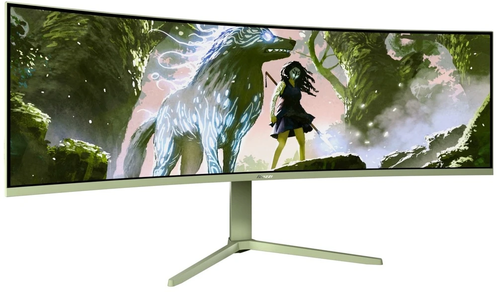 Monitorius Arozzi | Nova | 49 " | VA | 32:9 | 165 Hz | 4 ms | 5120 x 1440 pikselių | 350 cd/m² | HDMI jungtys quantity 2 | Forest Žalias